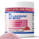 L-ARGININE PRO.500mg L-Arginine Plus L-Citrulline 1 100mg Raspberry poudre de supplément de boisson pour une production accrue d'oxyde nitrique