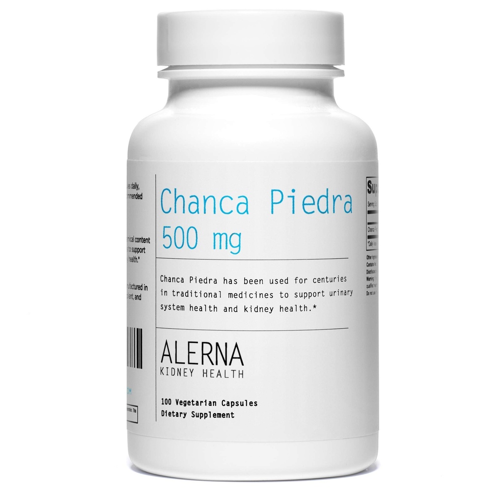 Chanca Piedra 500 mg - Concasseur de pierre rénale, Dissolver, supplément de soutien à la vésicule - 100 capsules végétariennes (paquet de 1)