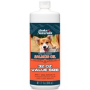 Alaska Naturals Wild Alaskan Salmon Fish Oil Supplement für Hunde Haut und Mantel mit EPA DHA Omega 3 Fettsäuren Liquid Food Topper 32 oz.