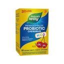 Nature's Way Primadophilus Probiotic Chewables für Kinder, unterstützt gesunde Verdauungsflora*, für Kinder Alter 2+, 3 Billion CFU, 60 Kirsch-Flamoured Chewables (Packaging May Vary)