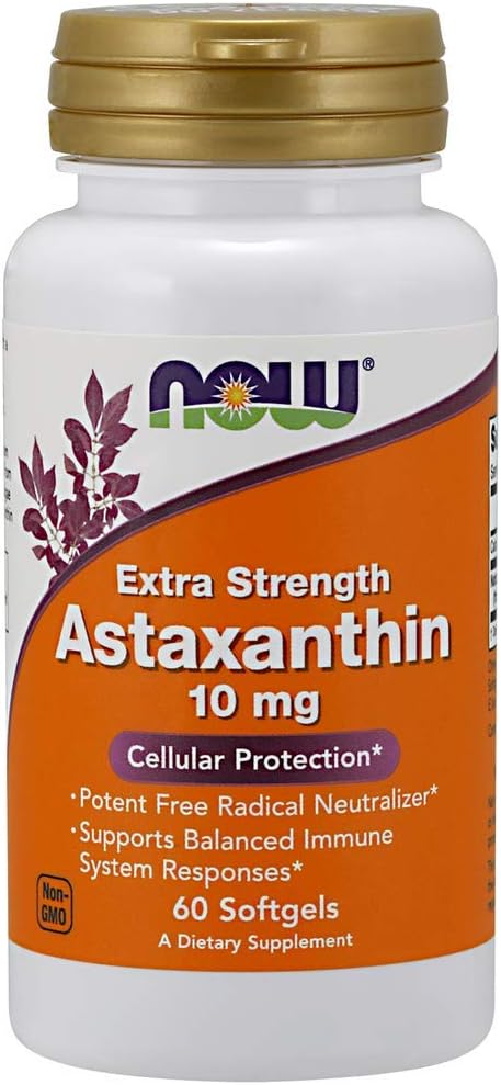 JETZT Lebensmittel Astaxanthin 10 mg Softgels, 60 Softgel