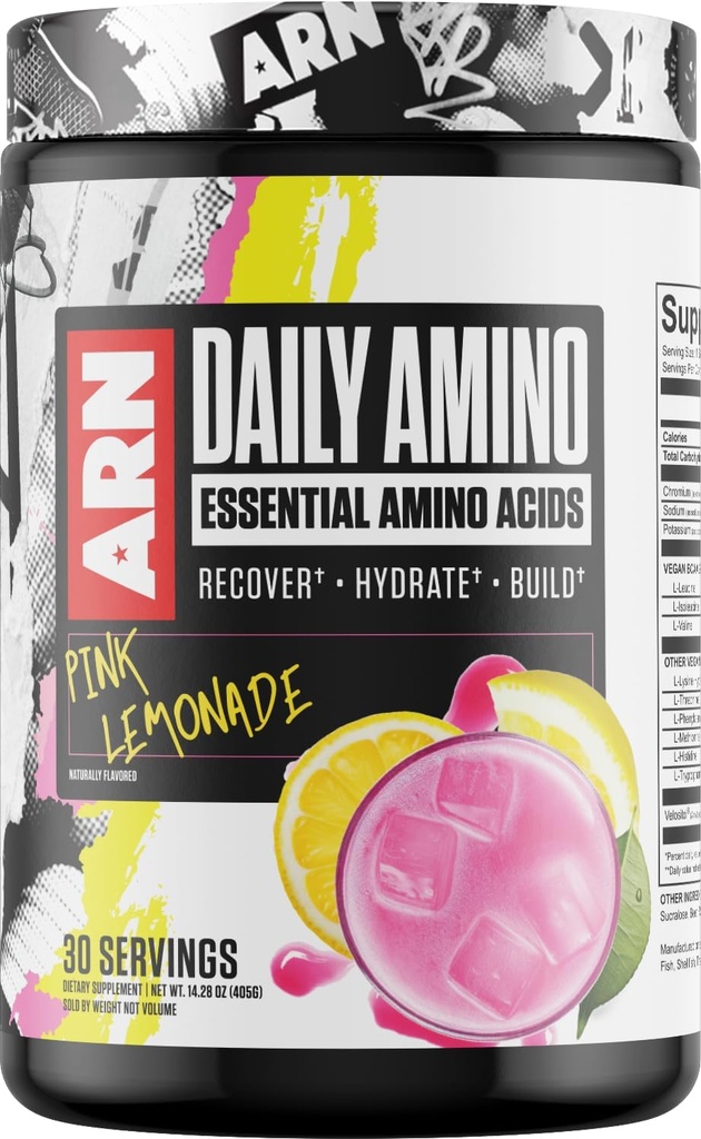 Arms Race Nutrition | ARN | Daily Amino Essential Amino Acids (30 Portionen, Pink Lemonade)