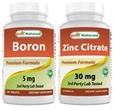 Bor 5 mg & Zink Citrat 30 mg
