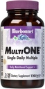 Bluebonnet Nutrition Multi One (avec fer) Capsules végétales, complément complet de vitamines multiples, vitamine B, sans gluten et sans lait, casher, 4 mois d'approvisionnement, 120 Compte