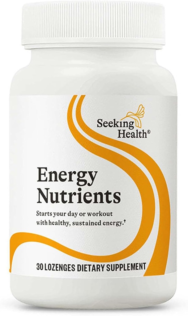 Suchende Gesundheit Energie Nährstoffe - Früher NADH + CoQ10, 25 mg NADH + 25 mg CoQ10 zur Unterstützung natürlicher Energie und gesunder Alterung, Antioxidantienunterstützung, Gedächtnis- und Fokusunterstützung (30 Läufe)*