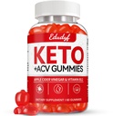 Keto ACV Gummies - 60 Count Gluten-Free, Gelatin-Free Apple Cider Essiggummis mit B12 für Keto-Unterstützung, Vegetarisch, Unique Flavor, Günstig Bottled Supplement für Herren & Frauen