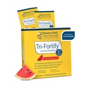 Geforschte Ernährung Liposomale Glutathione (450mg) Flüssiges Gel + Vitamin C - Tri-Fortify - Aid Natural Energy, Immununterstützung & Detox - Klinisch für Absorption, Wassermelone (20 Packungen)