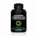Glucosamin Chondroitin MSM mit Neuseeland Green-Lipped Mussel | Unterstützung Gemeinsame Flexibilität, Connective Tissue, Cartilage Gesundheit