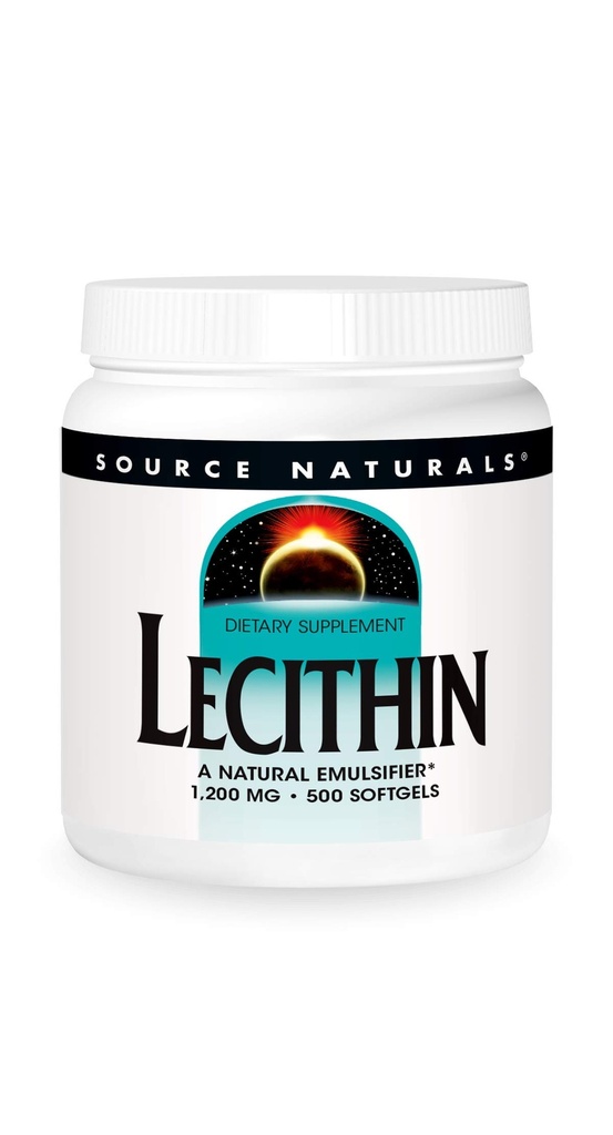 Quelle Naturals Lecithin 1200 mg, A Natural Emulsifier - 500 Softgels