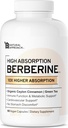 Hohe Absorption Berberine Phytosome - 10X Mehr Bioverfügbar | Metabolic Unterstützung für Frauen & Männer | Ceylon Cinnamon + Grüner Tee Extrakt | Berberis Aristata Supplement | 90 Kapseln