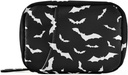 Pille Box Halloween Bats 7 Tage Pille Fall Reisen Pille Organizer Tasche mit Reißverschluss Tragbare Wöchentliche Vitamin Medizin Ergänzung Halter Tasche