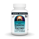 Quelle Naturals Essential Enzymes 500mg Bio-Aligned Multiple Enzyme Supplement Herbal Defense for Digestion, Gas, Constipation & Bloating Relief - Unterstützt Immunsystem* - 120 vegetarische Kapseln