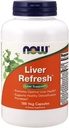JETZT Lebensmittel Liver Refresh Veg Kapseln,180 Kapseln (Pack von 2)