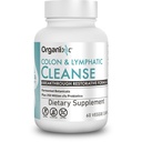 Organixx Lymphatic & Colon Cleanse Supplement, 250 Millionen CFU Probiotika für Gut Gesundheit, Verdauungs- & Lymphatic-Unterstützung, Glutenfrei, Non GMO, 60 vegetarische Kapseln