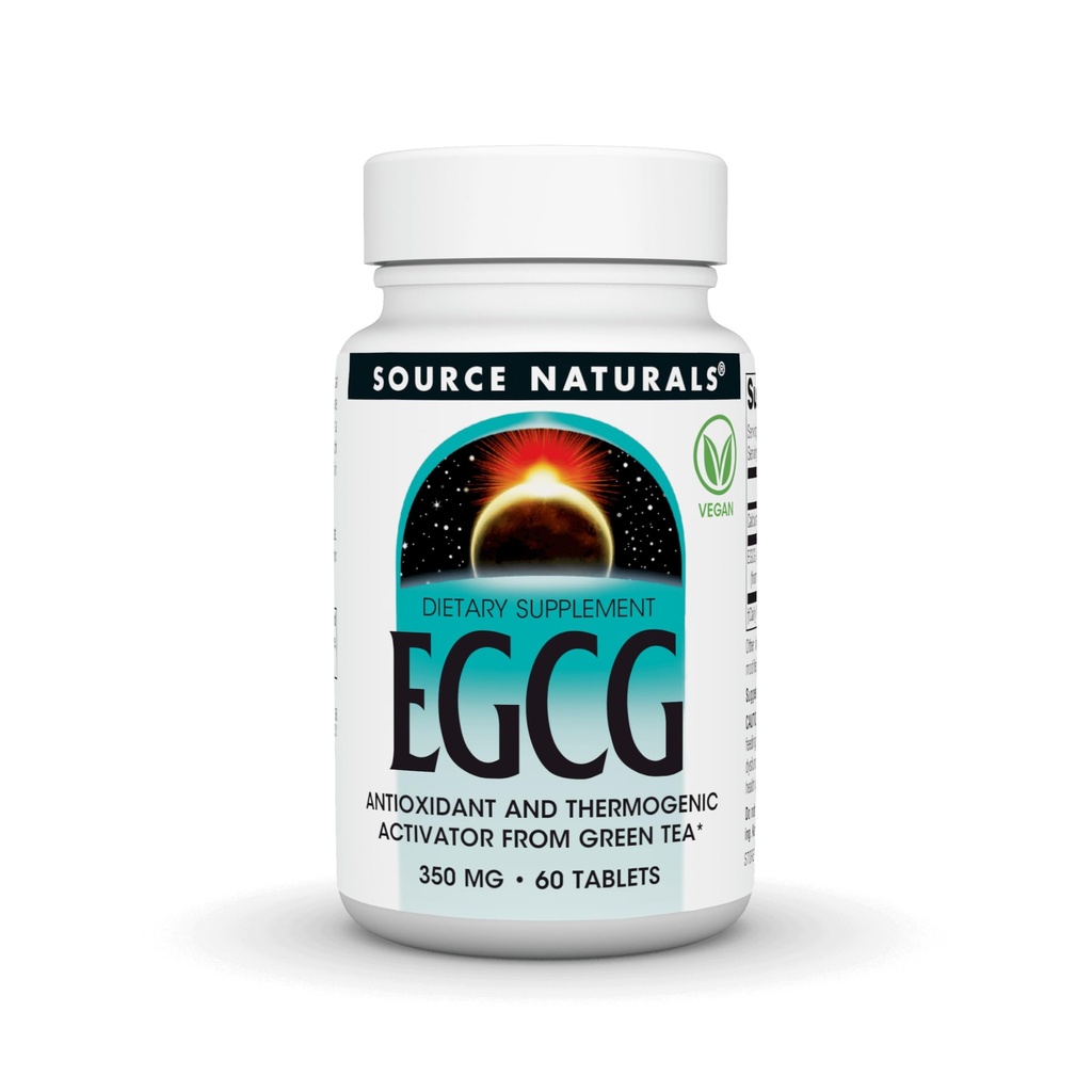 Quelle Naturals EGCG, Antioxidant und thermogenic Activator von Green Tea, 350mg - 60 Tabletten