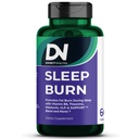 Schlaf Burn Night Time Fat Burner,Night Shred Fat Burner und natürliche Schlaf Unterstützung für Männer und Frauen, Stoffwechsel Booster mit Vitamin B6,L-Theanine Melatonin Astragalus Ceylon Cinnamon Berberine 60ct