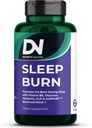 Sleep Burn Night Time Fat Burner,Night Shred Fat Burner and Natural Sleep Support for Men and Women,Metabolism Booster with Vitamin B6,L-Theanine Melatonin Astragalus Ceylon Cinnamon Berberine 60ct