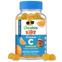 Vitamine C sans sucre durable pour les enfants – 250 mg – Supplément Gommy naturel au goût excellent – Vitamine à croquer sans OGM végétarien – pour le soutien immunitaire – pour les enfants – 90 Gommies