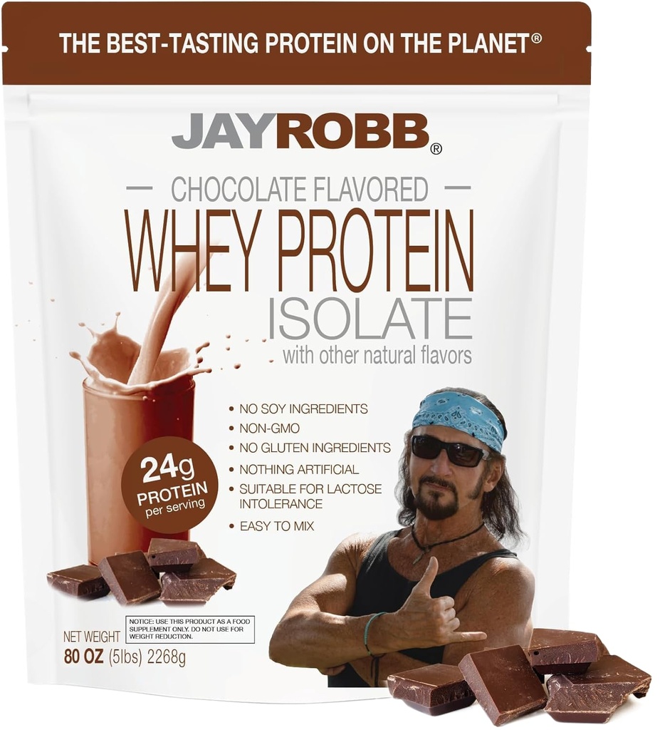 JAYROBB Whey Protein (5 Pfund, Schokolade)