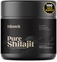 Pure Himalayan Organic Shilajit Resin mit Lab Bericht Super hohe Potenz für Männer & Frauen Fulvic Säure & Trace Minerals Huminsäure Supplement Resin| Unterstützt Energie, Stoffwechsel & Immunität| 50 Gramm