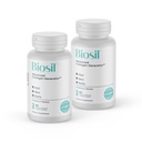 Supplément de rappel de collagène biosil - 60 capsules liquides, pack de 2 - Activateur breveté ch-OSA pour la peau, les cheveux, les ongles et les articulations - Supporte la production naturelle - 60 jours d'approvisionnement