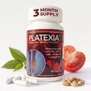 Platexia mit 3.000 FU Nattokinase NSP-2-90 Vegan Kapseln - Mai Unterstützung Blutzirkulation - Non-GMO & Kosher - 1 Kapsel/Day, 3-Monat Versorgung