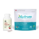 Sur Nutrim Avoine Bran poudre avec 750mg Beta Glucan par service Joint Support FruiteX-B Tart Capsules de cerise