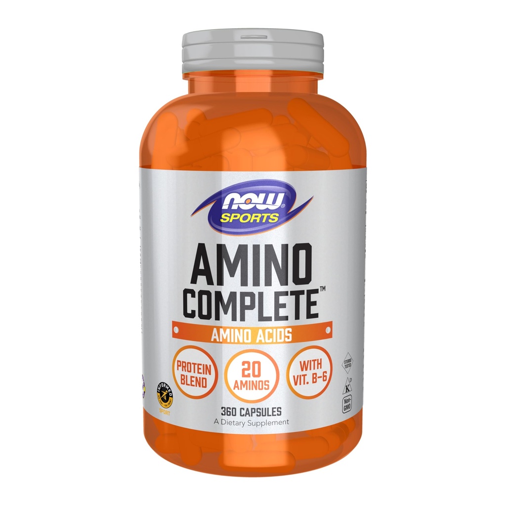 MAINTENANT Foods Sports, Amino Complet, 360 capsules de légumes