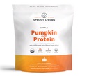 Sprout Living simple graines de citrouille en poudre de protéines, 20 grammes de poudre végétale biologique de protéines sans édulcorants artificiels, non laitiers, non-OGM, végétalien, sans gluten, mélange de boissons kéto (5 livres)