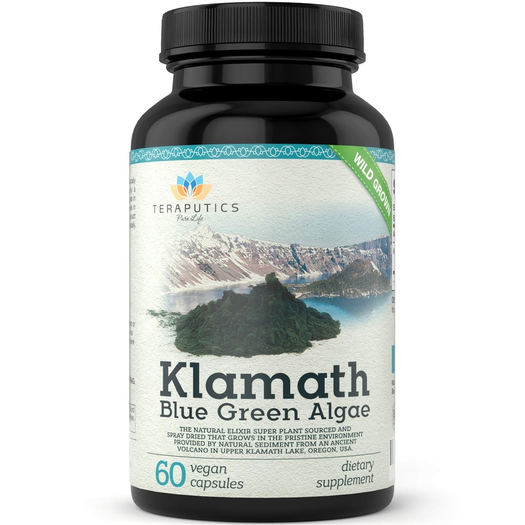 Premium Klamath Lake Blue Green Algae - plus puissant que les suppléments de spiruline et de Chlorella