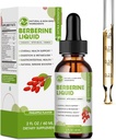 Berberine Ergänzung flüssige Tropfen, Berberine mit Ceylon Cinnamon, Turmeric, Resveratrol, Bitter Melon, & More-Extra Stärke Vegan Ergänzung, unterstützt Immunsystem & Verdauungssystem
