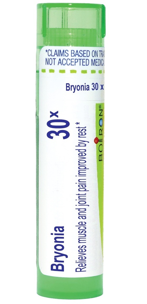 Boiron Bryonia 30X Homöopathische Medizin für Muskel- und Gelenkschmerzen - 80 Pellets