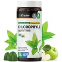 BIO KRAUTER Chlorophyll-Gummien - 90 Chews - Chlorophyll-Ergänzungen - Natürliche Haut- & Detox-Unterstützung - Vegan, Pectin-basiert, Non-GMOs Chews