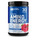 Optimum Nutrition Amino Energy - Pre Workout mit Green Tea, BCAA, Aminosäuren, Keto Friendly, Green Coffee Extract, Energy Powder - Blue Raspberry, 30 Portionen (Packaging May Vary)