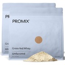ProMix Nutrition Whey Protein Powder, Unflavored - Grass-Fed - - Post Workout Fitness & Nutrition Shakes, Smoothies, Baking & Cooking Recipes - Gluten-Free & Keto-Friendly - 5 Pound (Pack mit 2)