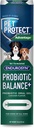 Pet Protect Dog Probiotic Balance+ Oral Gel, Vet-Formulierte Endurosyn, Prebiotics & Probiotics für Hunde, 3-Day Supply, Chicken Flavor (32g)