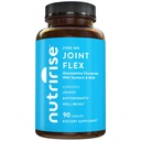 NutriRise Glucosamine Chondroitin Quercetin & MSM mit Kurkuma 2100mg Triple Strength Joint Support Supplement für Frauen und Männer mit Boswellia & Bromelain, Glutenfrei, Non GMO, 90 Count