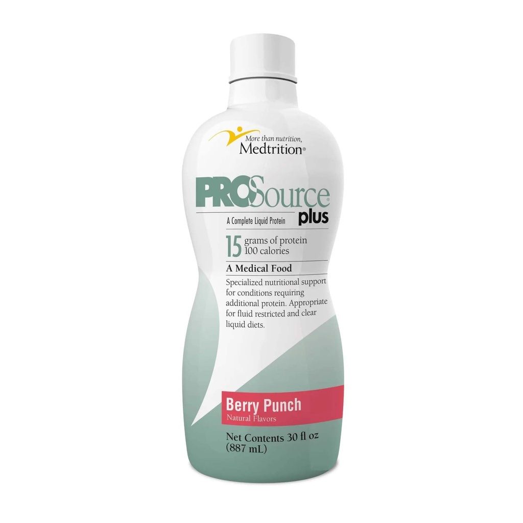 ProSource Plus Oral Supplément Berry Punch 30 oz bouteille