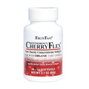FruitFast CherryFlex 100% Red Tart Organic Cherry Konzentrat Supplement - Kaubares Softgel - 60 Count - Non-GMO und Glutenfrei - Fördert gesunde Gelenkfunktion*
