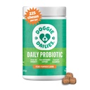 Doggie Dailies Probiotics für Hunde - Fortgeschrittene Dog Probiotika mit Präbiotika - Fördert Verdauungsgesundheit - Unterstützt Immunsystem und Gesamtgesundheit (Pumpkin) 225 Weiche Kauen