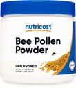 Poudre de pollen d'abeilles à nutricost (8 oz) (non aromatisée) - 227 portions, sans gluten, sans OGM, supplément alimentaire végétarien