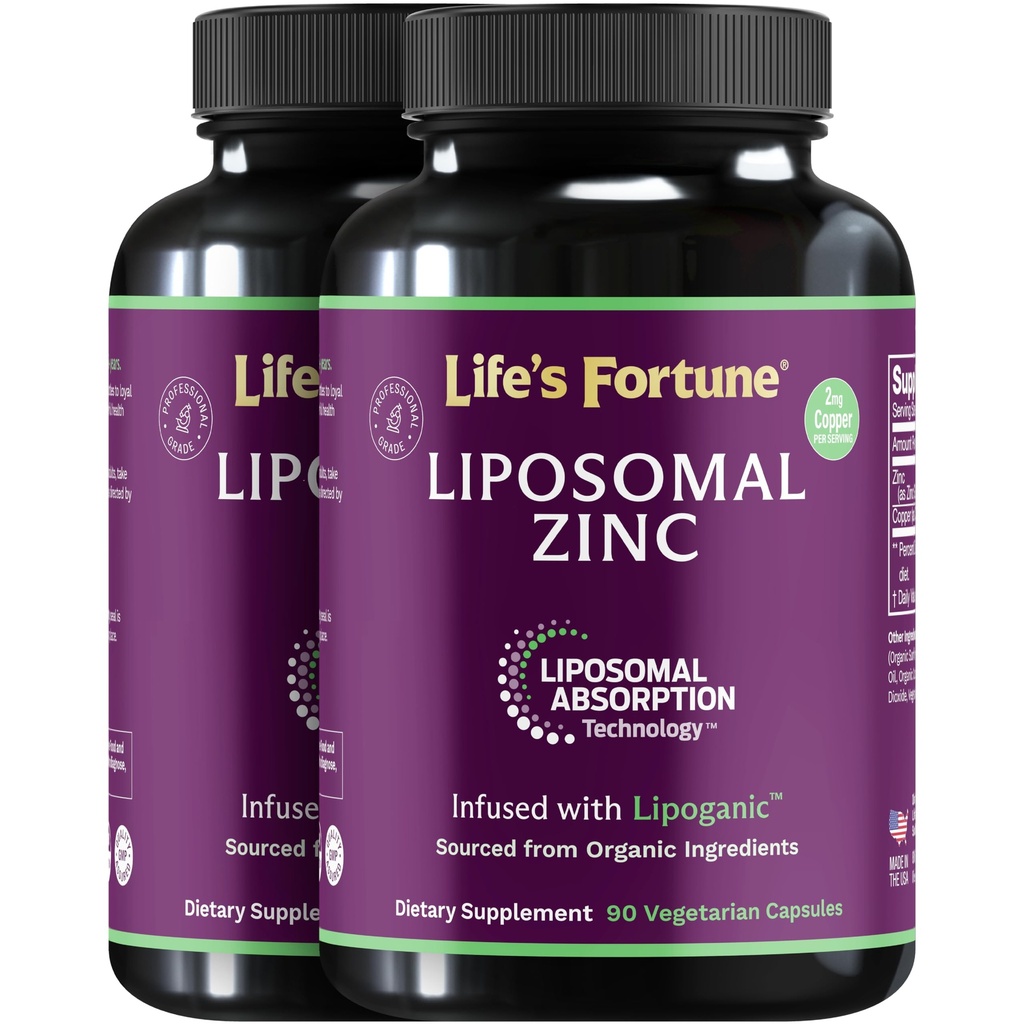 Supplément de picolinate de zinc pur liposomique avec du cuivre, du soutien immunitaire, du métabolisme et de la santé de la peau.