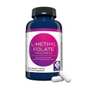 MD Life L-méthylfolate 7,5 mg Supplément - Supplément de méthylfolate actif de grade professionnel - 30 capsules - L-méthylfolate 7,5 mg - Potence maximale MTHFR W/ Acides aminés essentiels