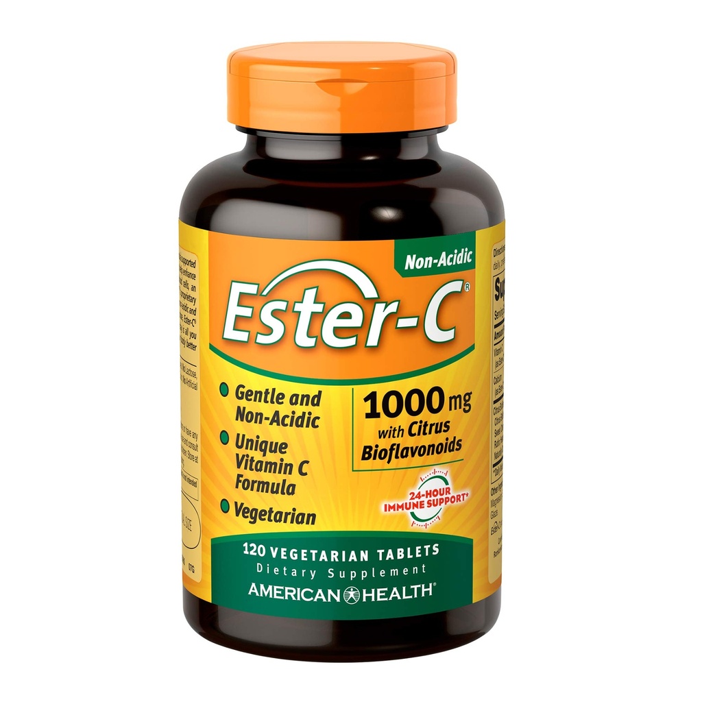 Ester-Vitamin C mit Citrus Bioflavonoids 1Vitamin 000 Milligramme 120 Veg Tabs