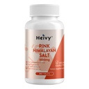 Heivy Pink Himalayan Salz Tabletten 1000mg - Natriumchlorid 988mg, Non-GMO, Mineral-Rich Elektrolyt Balance und Hydration, 365 Salz Tabletten-Eectrolyte Ergänzung