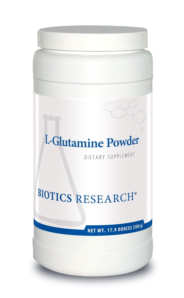 Recherche en biotique L Glutamine en poudre en poudre Formule, 3g/Serviment, Santé gastro-intestinale, Gut Lining Support, Optimal Muscle Support, Lean Muscle, Antioxydant Activité, 17,9 Ounces 166 Servants