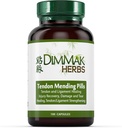 Pilules de vente de Tendon biologique certifiées: Régénération et réparation de Tendon et de Ligament par les plantes Dimmak - 100 capsules 500mg