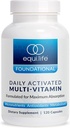 Equilife Daily Activated Multivitamin, 21 essentielle Nährstoffe mit B-Komplex, Antioxidante Formel für Gesamt-Wellness, Glutenfrei, Non-GMO, 120 Kapseln