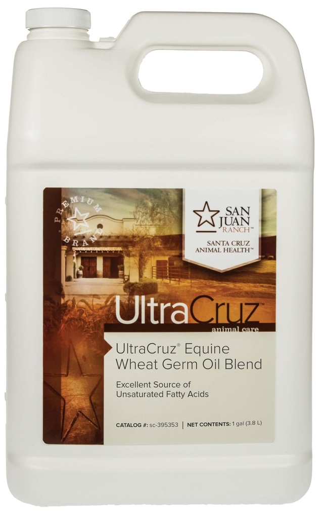 Mélange d'huile de germe de blé équine UltraCruz®, 1 Gallon