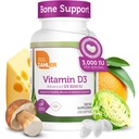 Zahler Vitamin D3 3000IU, Vitamin D3 Supplement 3.000 IU, Zertifizierter Kosher (250 Softgels)